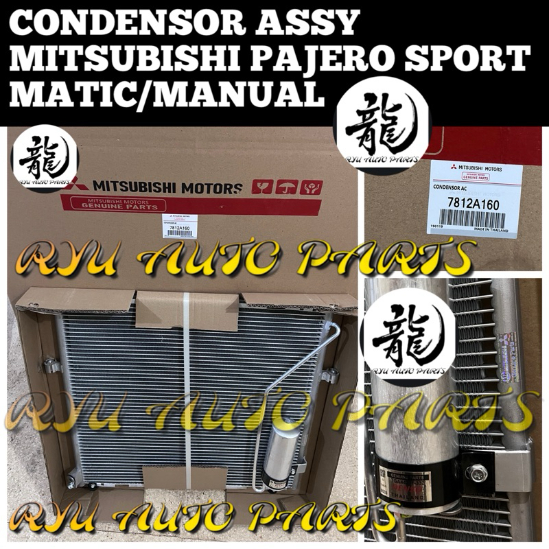 CONDENSOR AC MITSUBISHI PAJERO SPORT ASLI DENSO