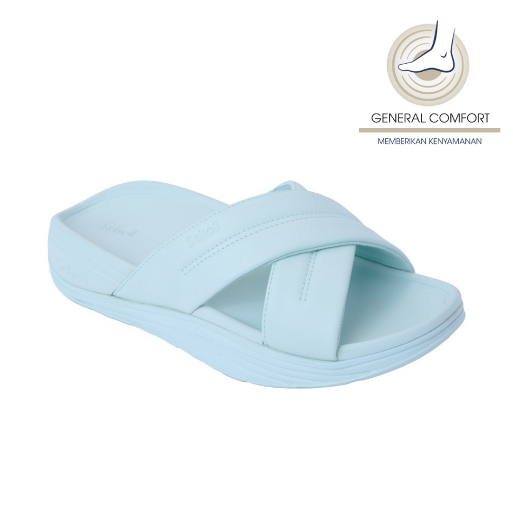 Scholl Piper Pastel Green 303 Sandal Wanita