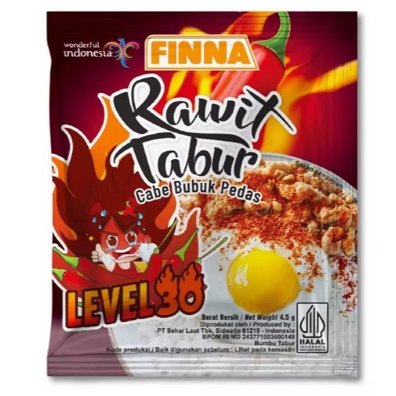 

Finna Rawit Tabur (12 pcs/renteng) level 10, level 15 & level 30