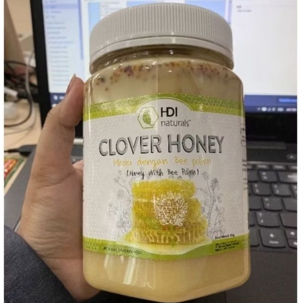 

Madu Clover honey 1kg exp 2026 + sendok kayu