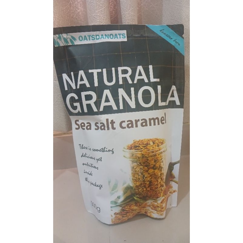 

Natural Granola Sea Salt Caramel