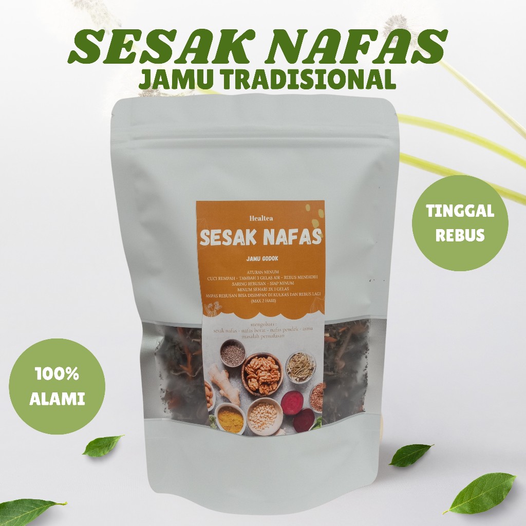 

JAMU TRADISIONAL REMPAH HEBAL ALAMI UNTUK MENGOBATI SESAK NAFAS