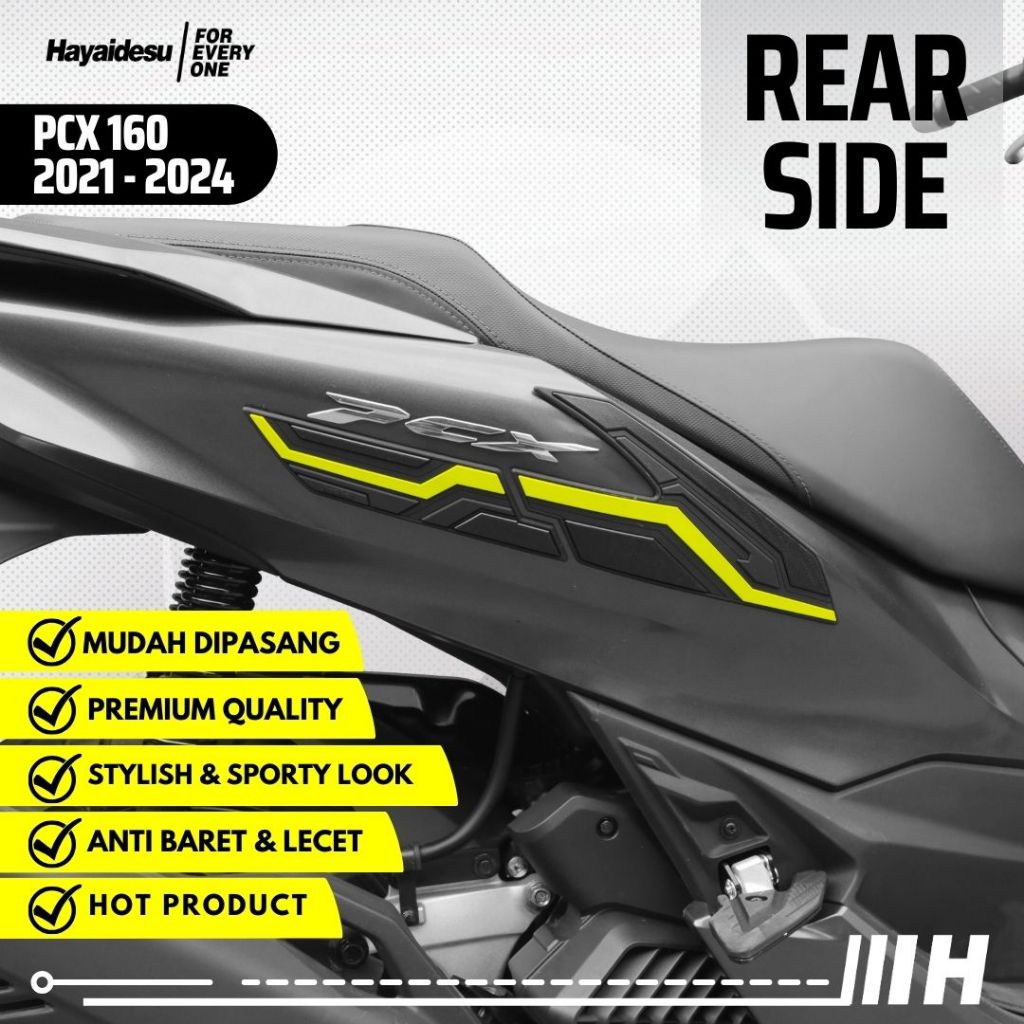 Hayaidesu PCX 160 (2021-2024) Body Protector Rear Side Cover