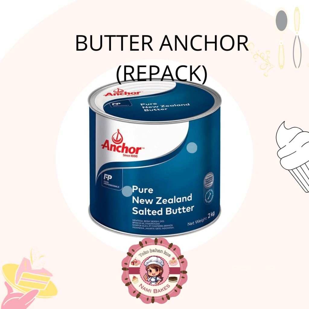 

Anchor Salted Butter / Mentega Repack 100 gram