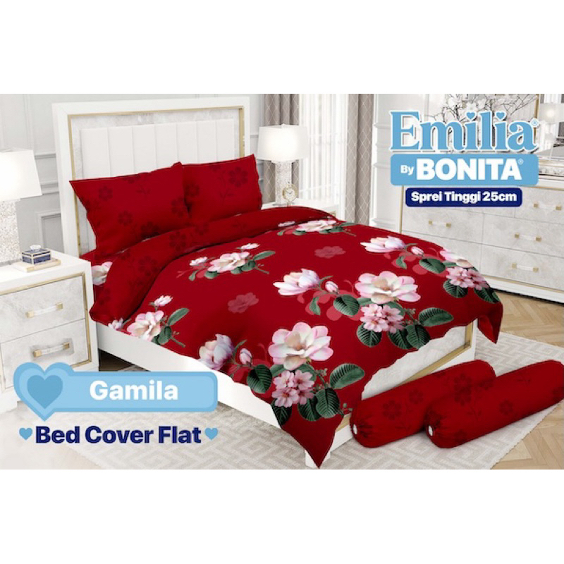 Bedcover Bonita Emilia King 180x200 | Bedcover set Nagita