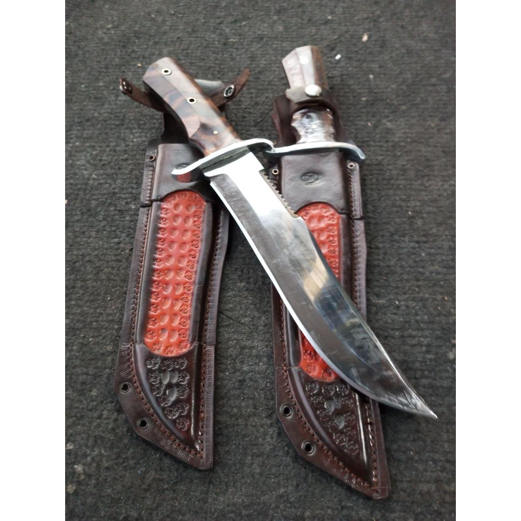 PISAU SURVIVAL BAJAPER FULLTANK ASLI 25CM