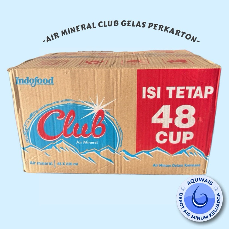 

CLUB CUP PER KARTON ISI 48 GELAS MAKASSAR