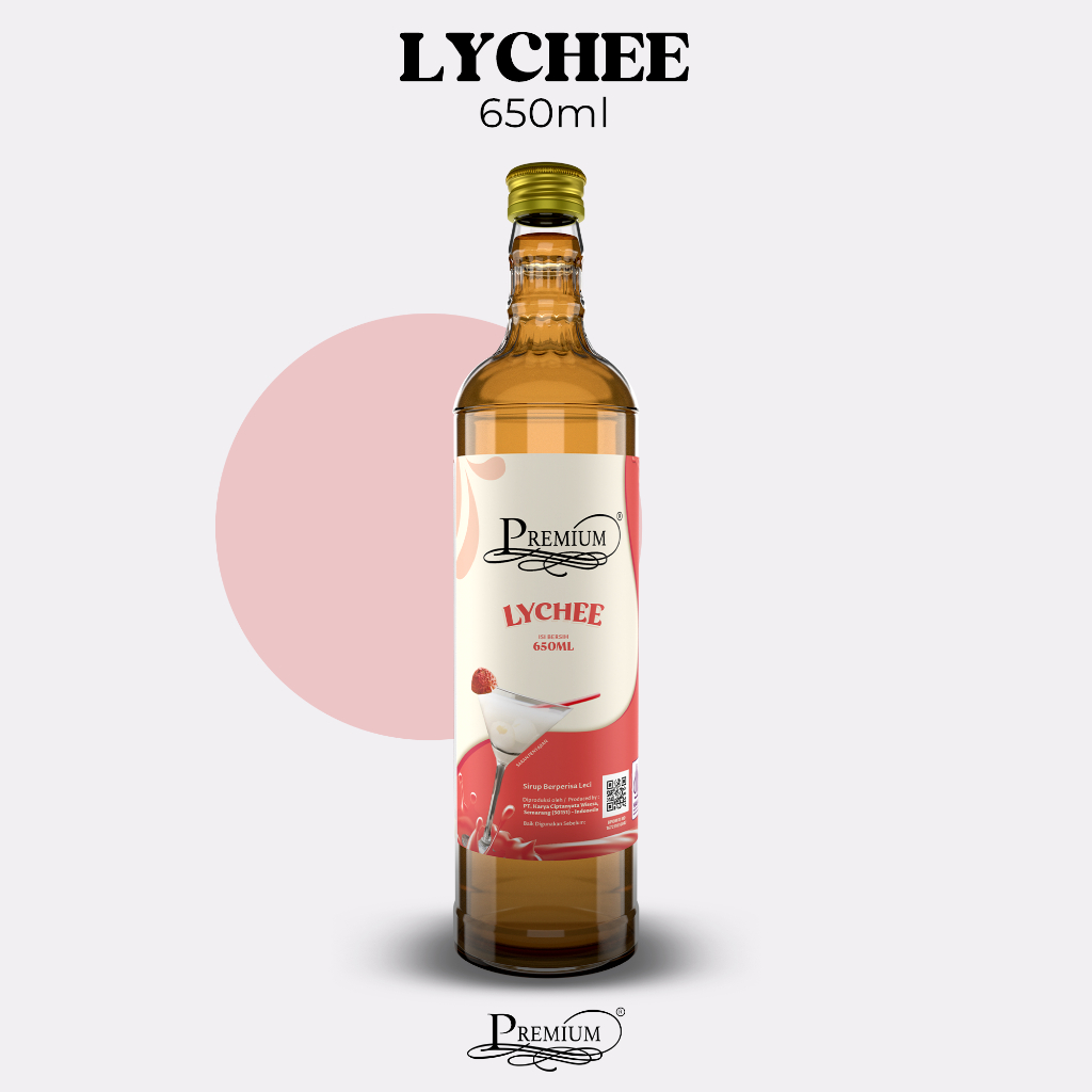 

Premium Syrup - Lychee 650ml (Minuman Sirup untuk HORECA)