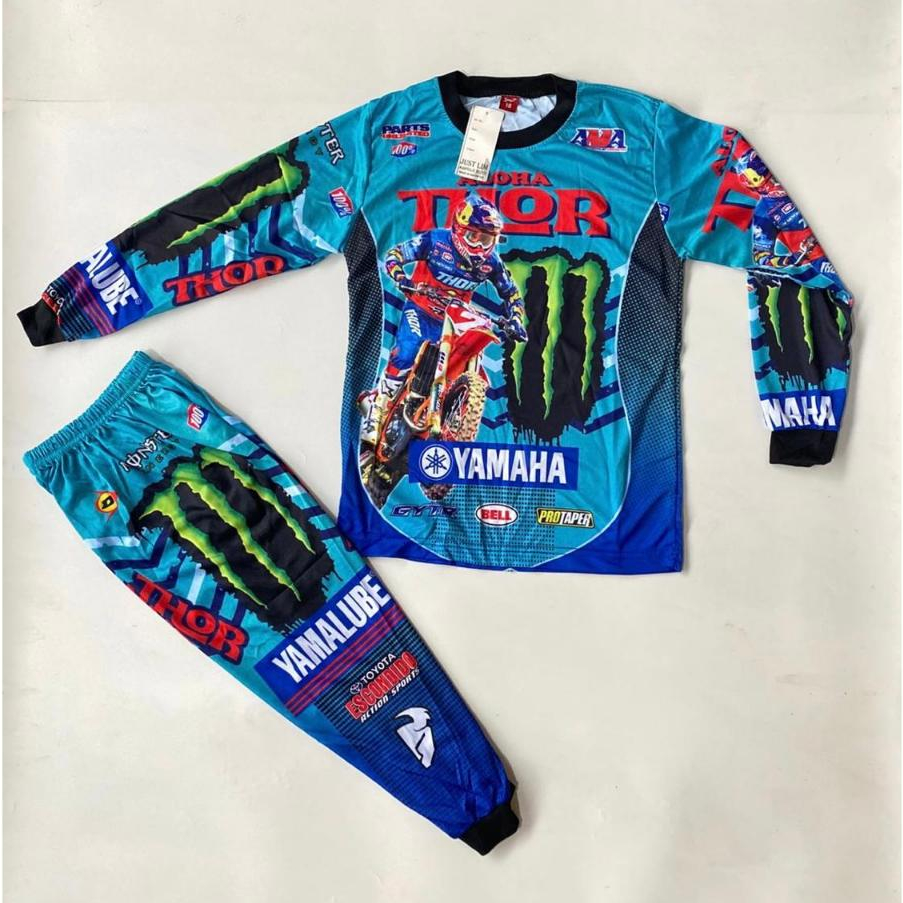 TERLARIS SETELAN BAJU ANAK MOTOR CROSS, SETELAN BAJU ANAK MOTOR BALAP, SETELAN BAJU ANAK MOTOR TRAIL