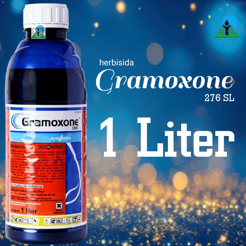 OBAT RUMPUT PEMBASMI RUMPUT GRAMOXONE ISI 1LITER