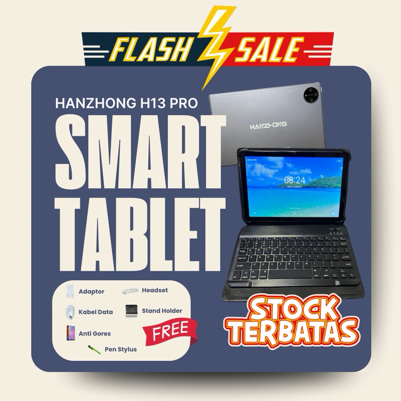 PROMO!! Hanzhong H13 Pro Smart Tablet