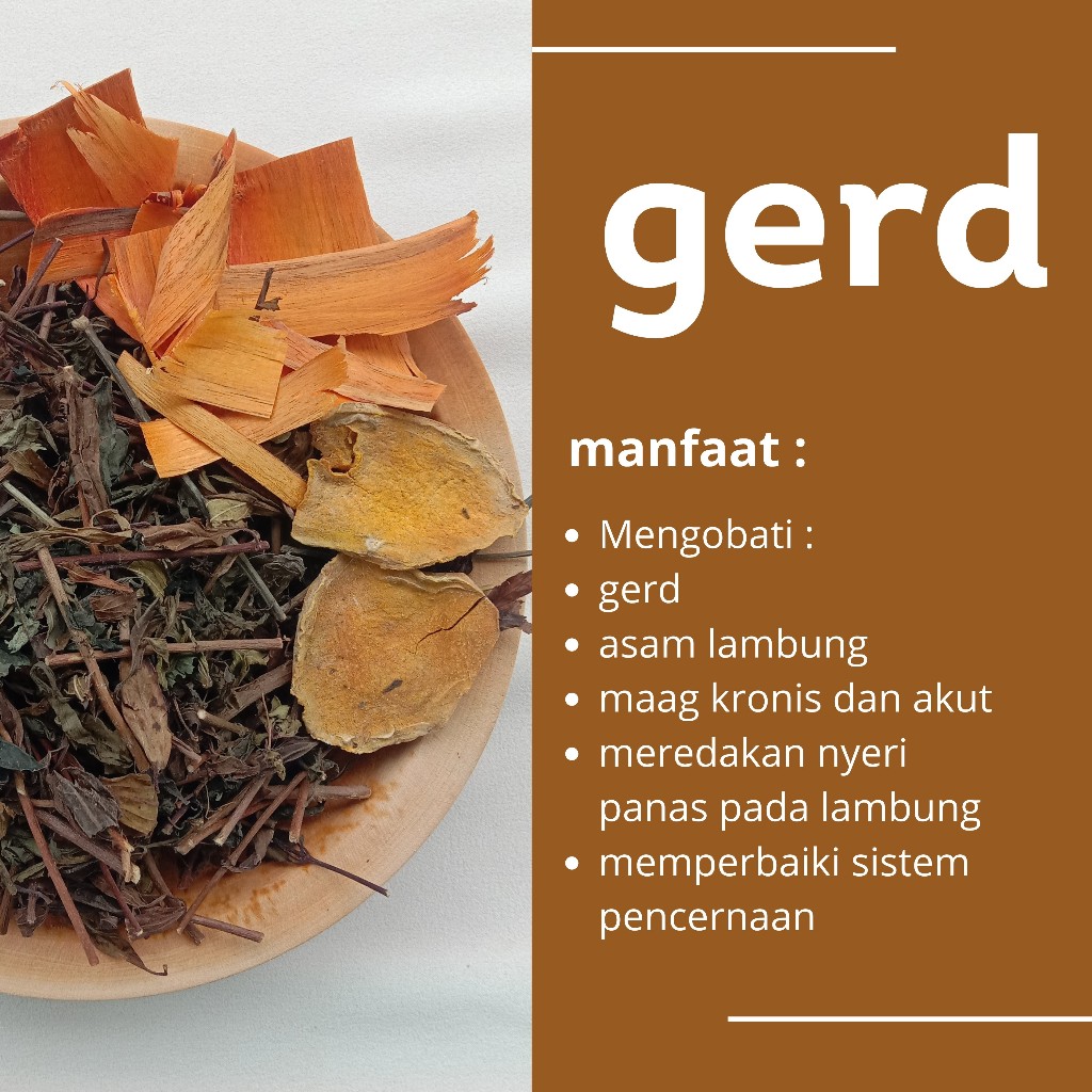 

JAMU TRADISIONAL REMPAH HERBAL ALAMI UNTUK MENGOBATI GERD