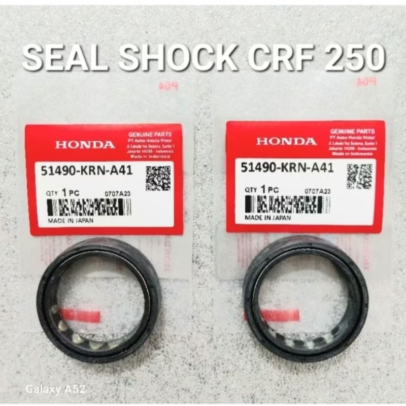 SEAL SHOCK CRF 250CC ORIGINAL