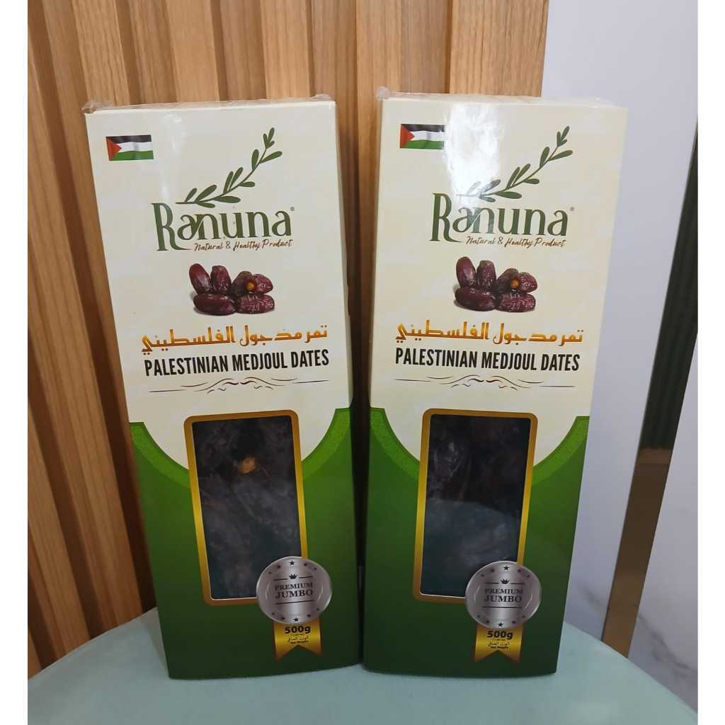 

Kurma Medjool Palestinian Jumbo Ranuna 500gr Premium