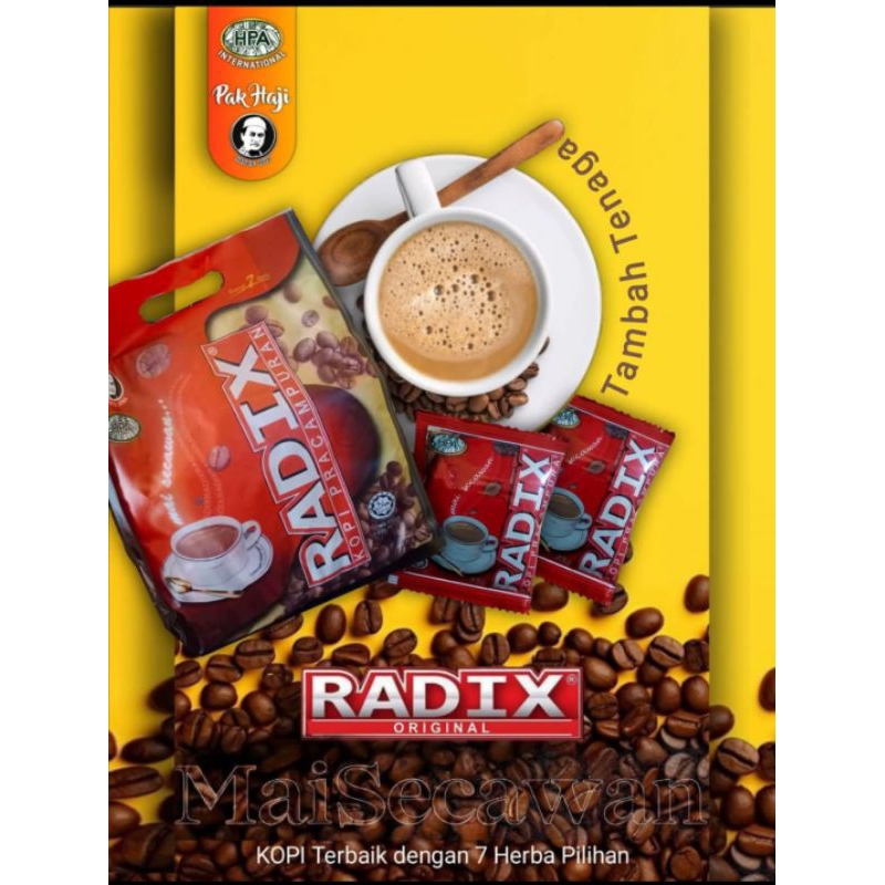 

Kopi Radix Jumbo 32 Sachet