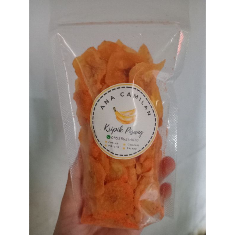 

Kripik Pisang/Keripik Pisang Rasa Balado Pedas Manis