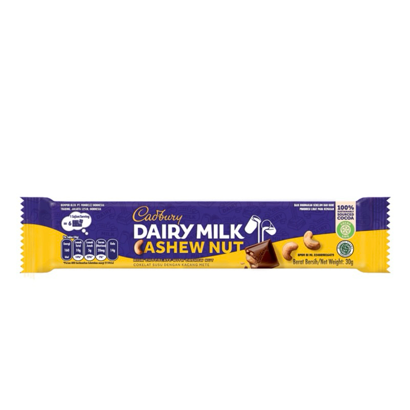 

Cadbury Dairy Milk Cashew 62gr