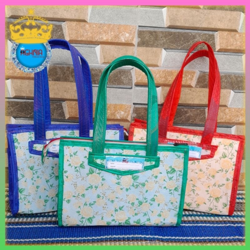 

Tas Hajatan Kain Motif Bunga Ukuran 3Kg / Tas Buwuh Murah / Tas Serbaguna / Tas Souvenir