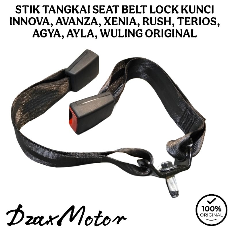 STIK TANGKAI SEAT BELT SAFETY BELT LOCK KUNCI MOBIL INNOVA, AVANZA, XENIA, RUSH, TERIOS, AGYA, AYLA,