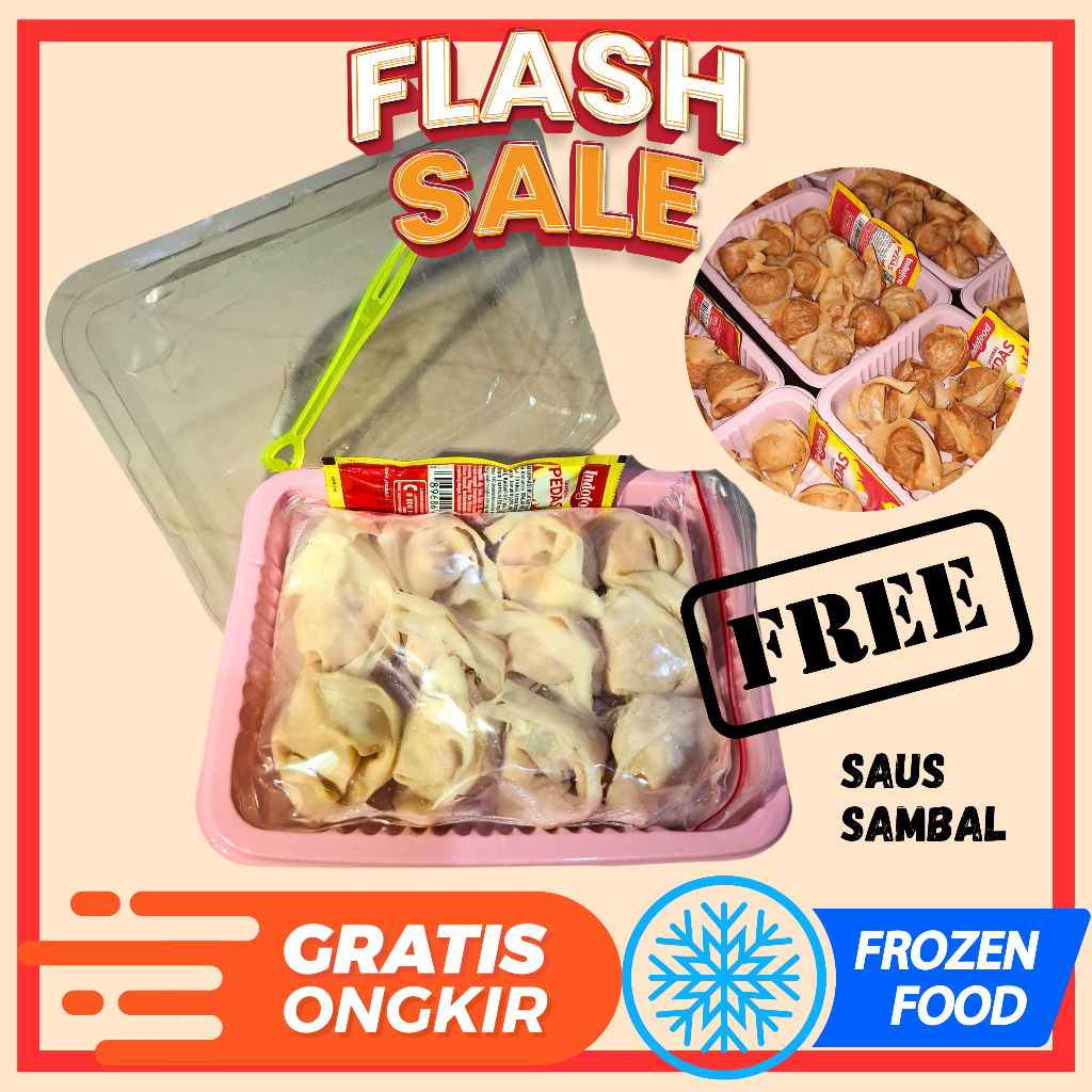 

WONTON AYAM UDANG FULL ISI 12 FROZEN