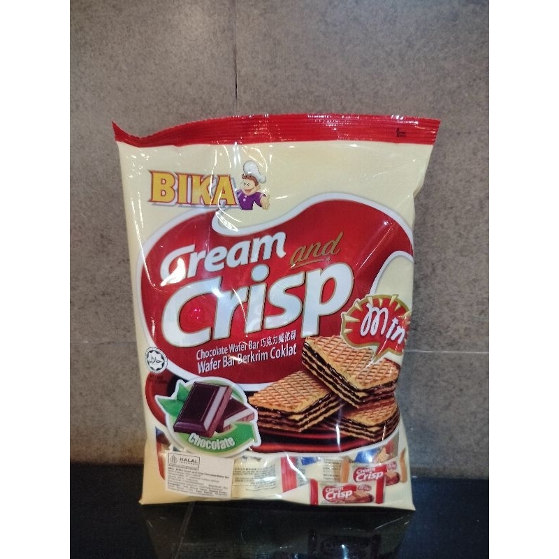 

BIKA CREAM&CRISP MINI WFR BAR 90GR