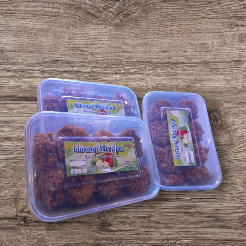 

Keripik Kering Carang Mas Apel