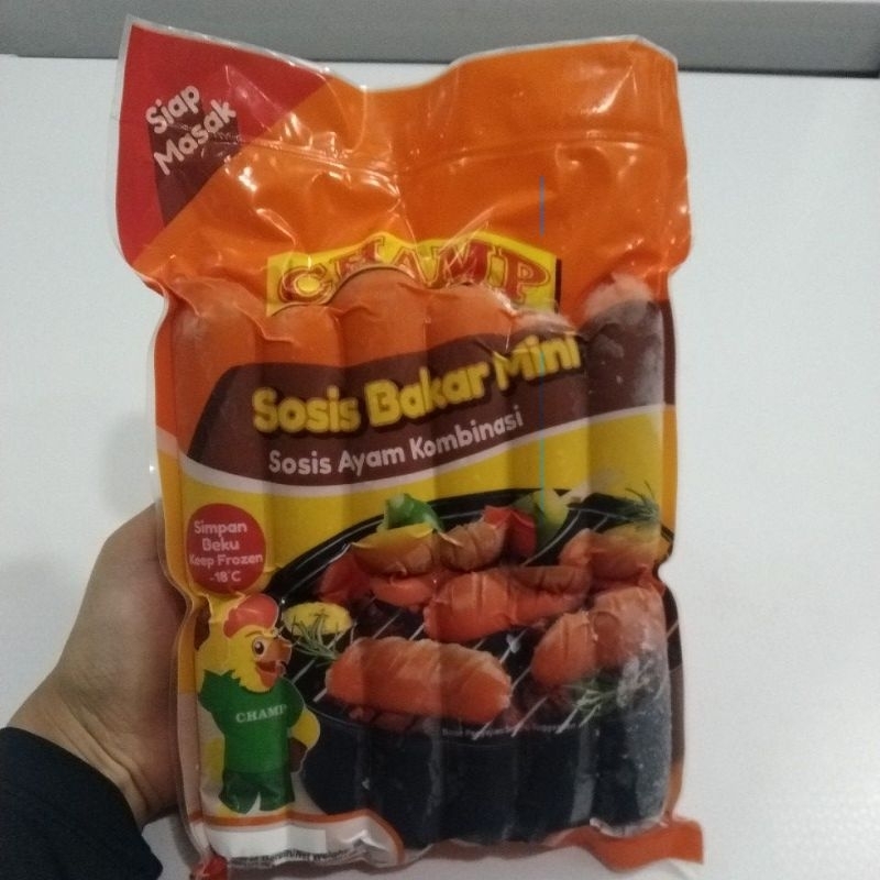 

[FROZEN] Champ Sosis Bakar Mini isi 12