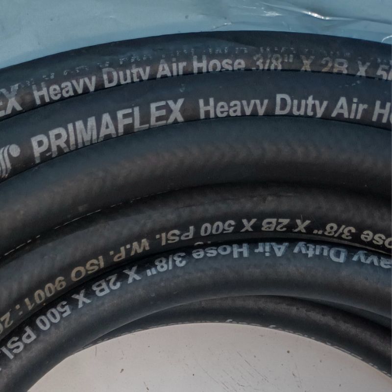 1,8 Meter SELANG GAS LPG 3 Lapis + KLEM SELANG LPG MERK PRIMAFLEX "ISO-9001" HEAVY DUTY 500 PSI