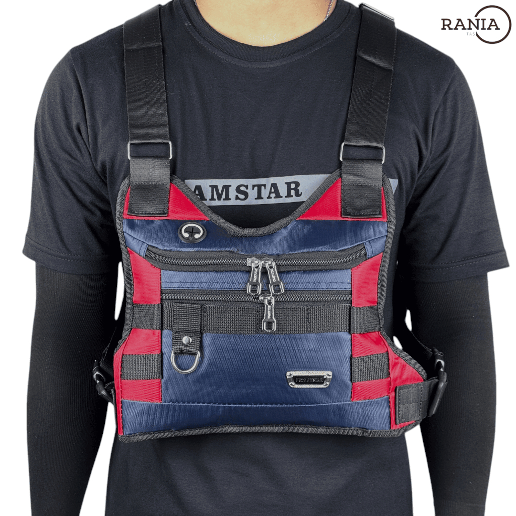 Chest Bag Chest Rig Bag Rompi Tas Dada Original Polo Amstar