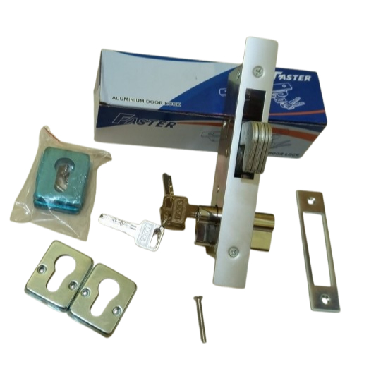 Kunci Pintu Aluminium / Kunci Pintu Kait / Kunci Faster 9128 Kait besar