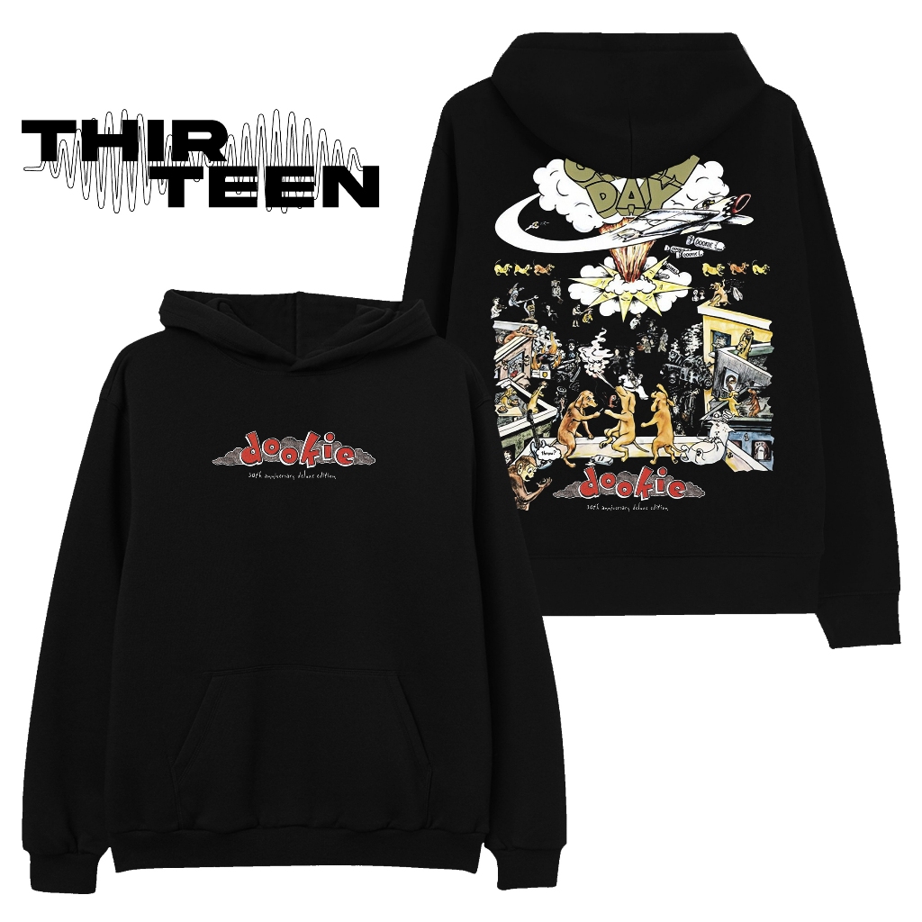 Hoodie Band Green Day Dookie - Sweater Band Green Day Dookie Cotton