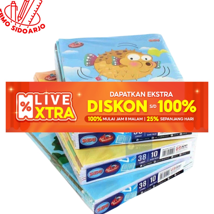 

Bisa Cod BUKU TULIS SIDU 38 LEMBAR PACK ISI 1PCS BUKU TULIS SIDU ISI 38