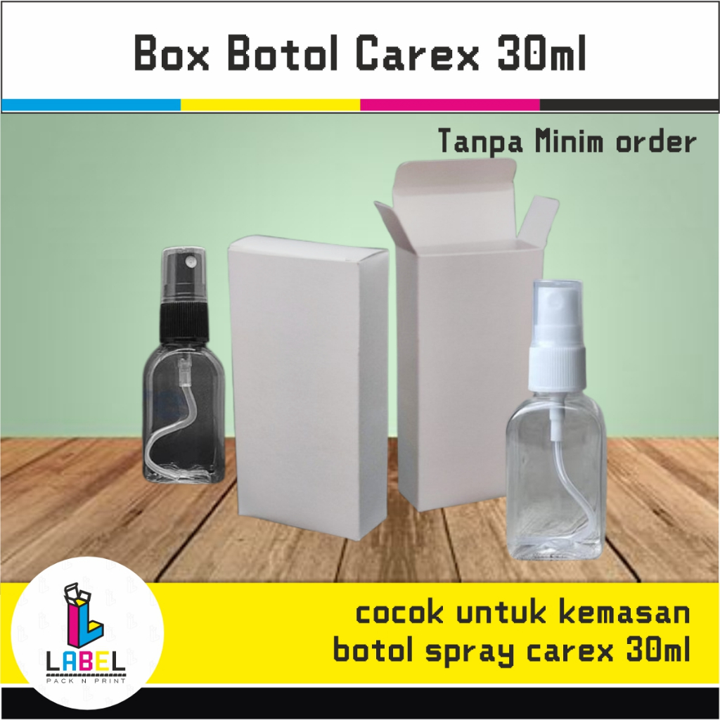

Box / Dus Kemasan Botol Spray Carex 30ml POLOS