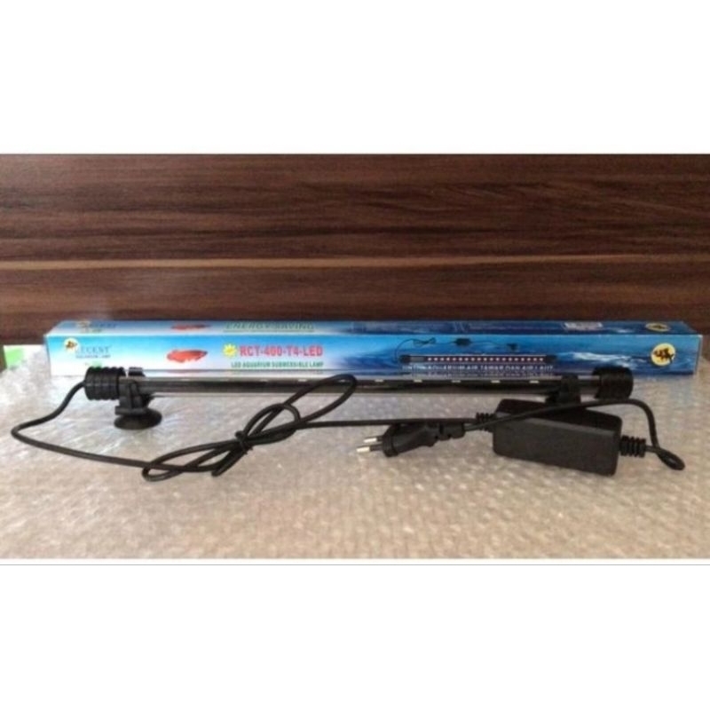 Lampu LED Celup Aquarium Aquascape Tahan Air RECENT AQUARIUM LED LAMP,  LAMPU RECENT RCT T4 LED