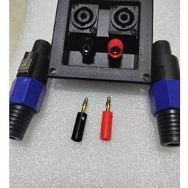 SATU SET TERMINAL SPEAKER JACK SPEAKON+JACK BANANA