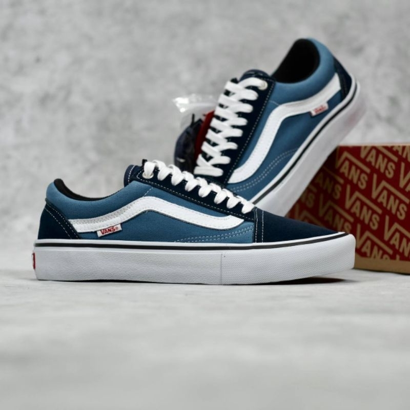 Vans Old Skool Pro Navy White