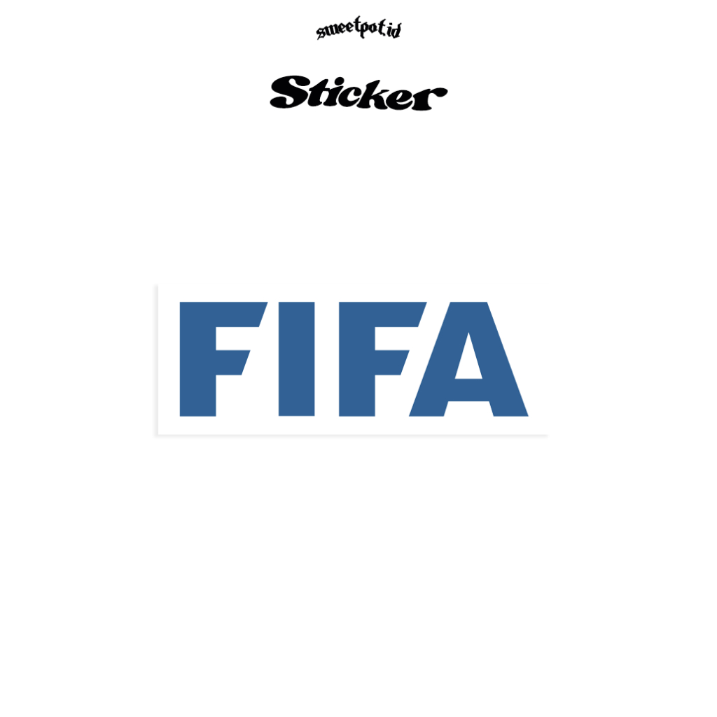 

(BISA COD) STIKER "FIFA" / FOOTBALL ASSOCIATION / STIKER HELM / STIKER LOCAL BRAND / STIKER AESTETHIC / ANTI AIR / STICKER BIJIAN / STICKER ECERAN / STICKER METAL / STICKER POP / VIRAL