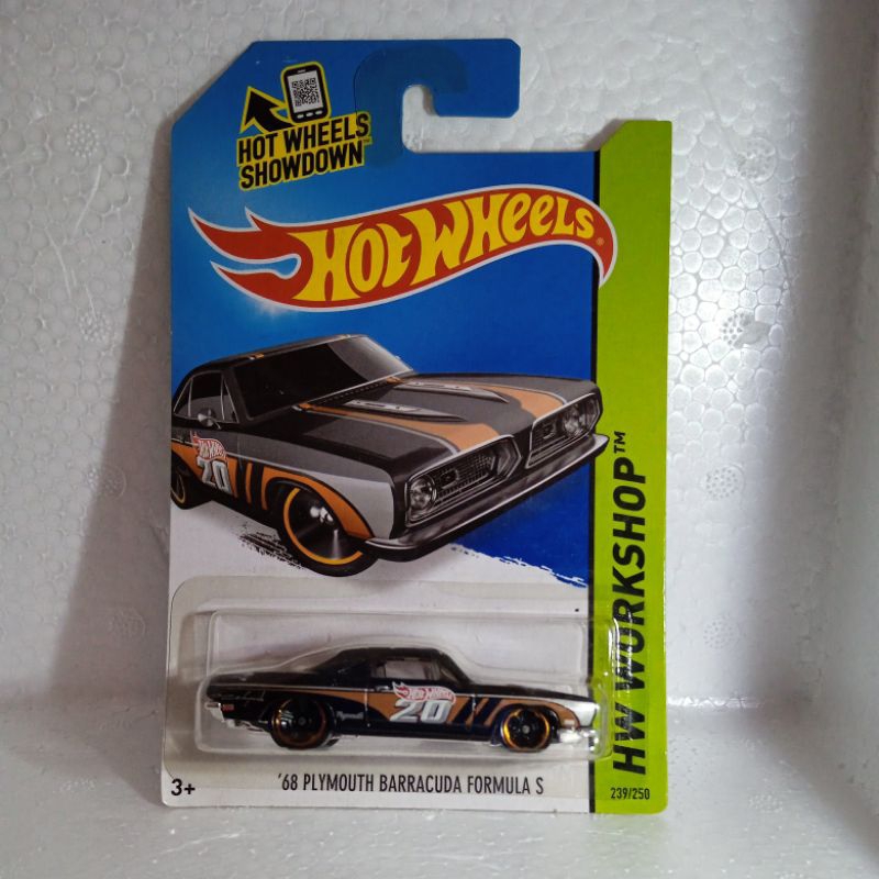 HOT WHEELS '68 PLYMOUTH BARRACUDA FORMULA S