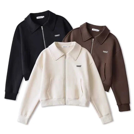 Sweater Wanita | NEST COLLAR SWEATER KOREAN STYLE | Sweatshirt Sweater Wanita