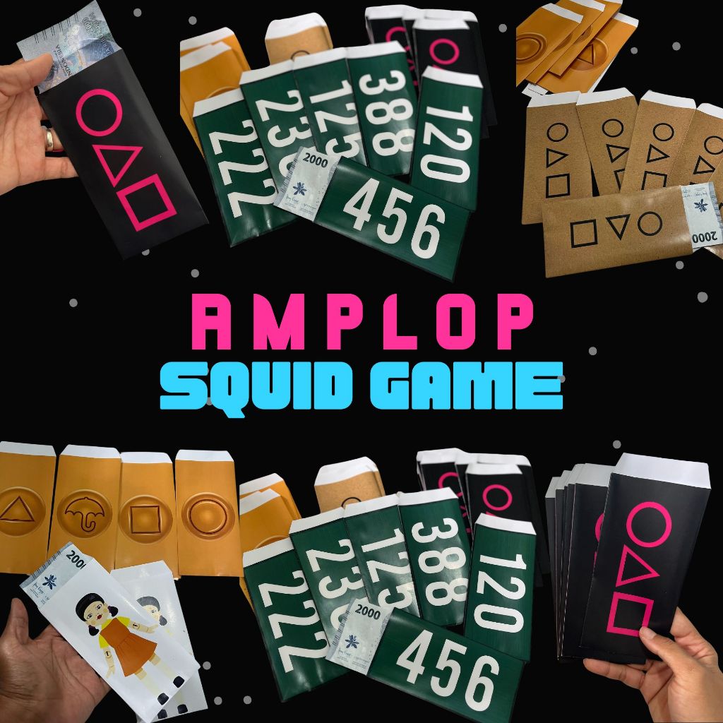 

AMPLOP LEBARAN SQUID GAME // Amplop lebaran // Amplop Imlek // Ampau viral // Amplop viral // SquidGame