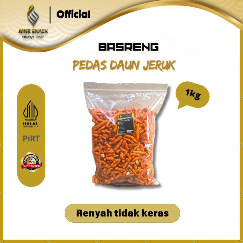 

MNZSNACK Basreng pedas daun jeruk 1kg Basreng Viral