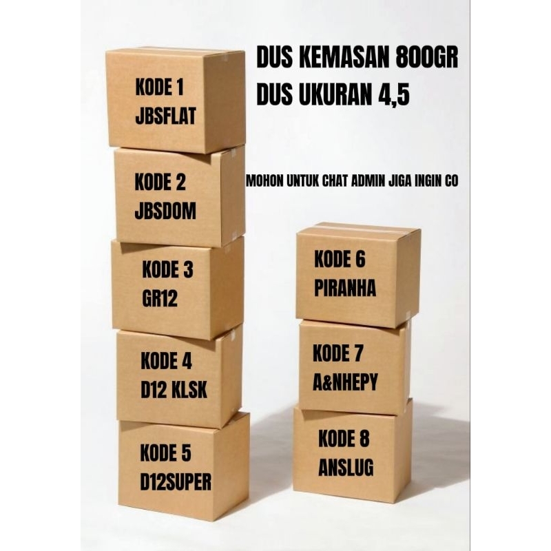 

DUS PACKING 800GR / DUS PACKING MANIK MANIK