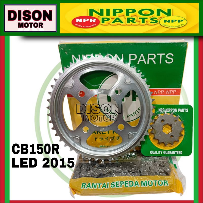 Gir set NPP CB150R LED 2015 original girset gear set npp