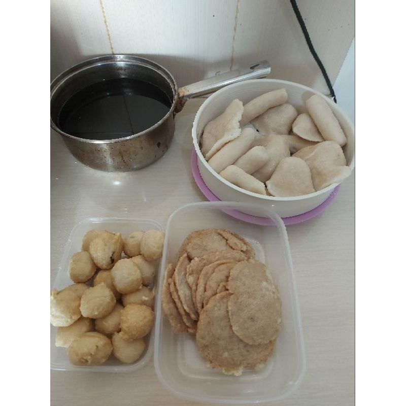 

pempek asli ikan tenggiri 100%