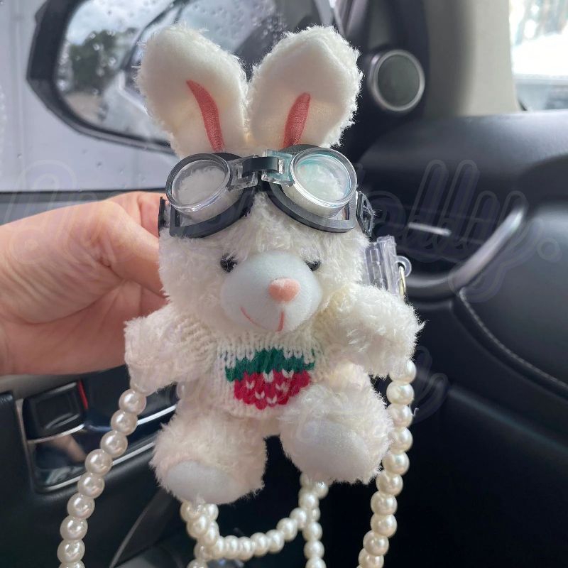 TALI HP MODEL SELEMPANG MOTIF BONEKA RABBIT PREMIUM IMPORT