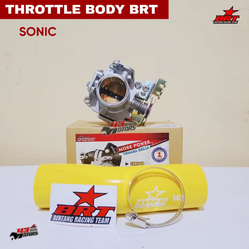 BRT THROTTLE BODY BRT & VELOCITY BANANA SONIC / CB 150R LED / CBR 150 LED / SUPRA GTR