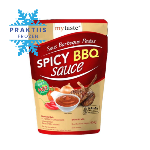 

MYTASTE SPICY BBQ SAUCE LEVEL 3 500GR / SAUS BARBEQUE PEDAS