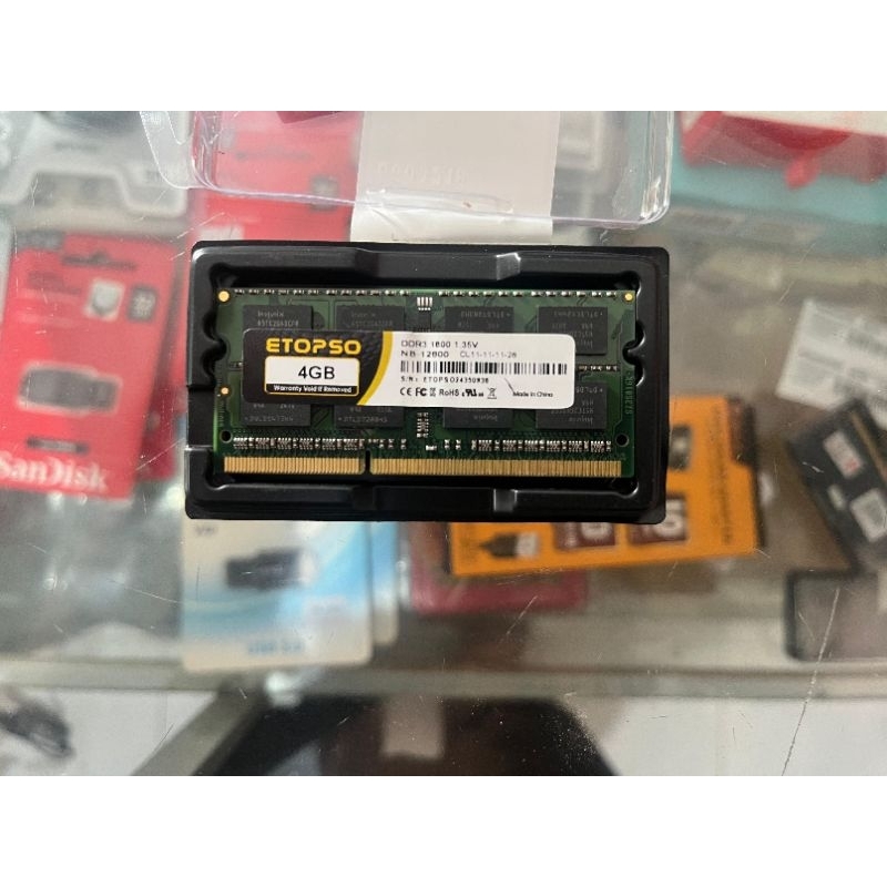 RAM DDR3 SODIM ETOPSO 4GB