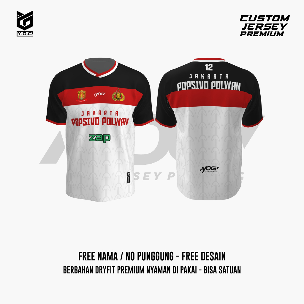JERSEY GANTI POPSIVO ORIGINAL PROLIGA 2025 PREMIUM - PREORDER [ BISA CUSTOM NAMA & NOMOR  | BAJU VOL