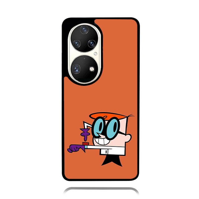Case Phone Huawei P50 P40 P30 P20 PRO TPU Protection Rubber Custom Softcase Dexter Laboratory